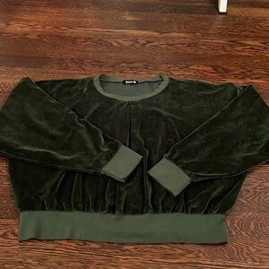 Suzie Kondi The Saba Raglan Top in Velour